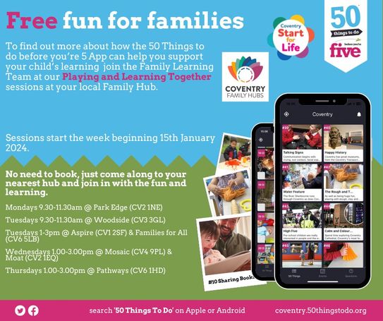 50 things to do before you are 5!